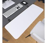 Plateau D'extension De Bureau Ergonomique, Pliable Support De Table Étagère D'accoudoir, Ergonomie Support De Bras De Souris Plateau Supporter for Bureau PENGFEI (Couleur : White, Taille : 76x24cm)