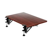 Plateau d'extension de bureau ergonomique réglable pour la maison et le travail, s'adapte aux chaises et aux tables, solution d'économie d'espace.