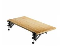 Plateau d'extension de bureau ergonomique - Table d'extension de clavier pliable à clipser - Assemblage facile - Design peu encombrant pour travailler et étudier - Solution de poste de travail