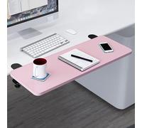 Plateau d'extension de bureau pliable ergonomique réglable pour la maison, le bureau, les études et les jeux vidéo Support de souris pour une installation confortable au travail