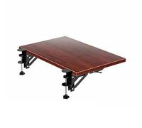 Plateau d'extension de bureau pliable - Support de clavier à clipser pour un espace de travail amélioré, assemblage facile, solution peu encombrante pour le bureau à domicile, l'étude et les jeux