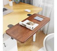 Plateau d'extension de clavier de bureau ergonomique pliable sous le bureau - Extension de table de clavier peu encombrante pour tables et bibliothèques à angle droit - Améliore le confort de l'espace
