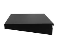 Plateau D'extension pour Chariot à Tatouage, Support Plat Noir en | Surface Lisse et Spacieuse, Bords Légèrement Courbés, Système de Fixation Intégré, pour Studios et Chariots Mobiles
