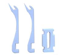 Plateau d'extension pour tapis de découpe 30,5 x 61 cm et 30,5 x 30,5 cm, accessoire de support de tapis de découpe pour Cricut Explore 3/Air 2, extension de plateau en plastique amovible pour projets