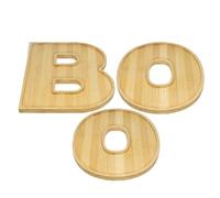 Plateau d'Halloween - Plat de cuisine en bois ensemble pour les décorations de vacances, plateau de service festif avec poignées, boo charcuterie pour les collations de bonbons des gâteaux de gâteaux,