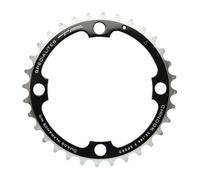Plateau Diam 104 38 Dents 4 Branches Intermediaire Chinook 9v Noir Mat Specialites Ta