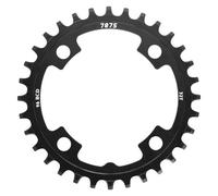 Plateau Diam 96 32 Dents 4 Branches Single Narrow Sunrace Noir