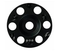 Plateau Diamanté Polycristallin D. 125 x Al. 22.23 x Ht. 4 mm - Pour Surfacage des Colles, Vernis et Résines - Diamwood