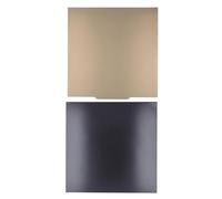 Plateau d'imprimante 3D ZenithAur 430 x 430 mm, acier flexible PEI double face, adhérence renforcée pour la série ELEGOO, libération facile du modèle