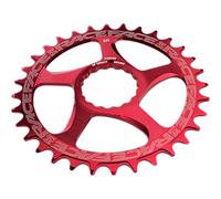 Race Face Plateau Narrow Wide Cinch Direct Mount, 10/11/12vit. red 28 dents