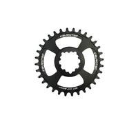 Plateau direct mount burgtec thick thin gxp boost 3 mm offset pour sram 3 vis noir