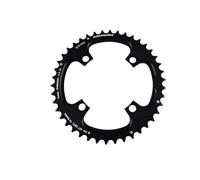 Plateau disque de vélo 104 exter 4 branches aluminium Stronglight 7075 Noir
