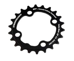 Plateau disque de vélo 64 inter 4 branches Stronglight CT2 Noir