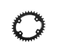 Massi Narrow Compatible Shimano Oval 96 Bcd Chainring Noir 34t