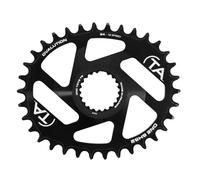 Plateau disque de vélo mono direct mount Specialités T.A. VTT XTr M9100 - XT M8100 - Slx M7100 Ta One Sh52 M900 10-11-12V. Noir