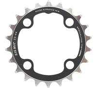 Plateau disque de vélo triple 64 inter 4 branches Specialités T.A. Sismic Noir
