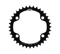 Miche R12 4-arm 110 Bcd Asymmetric Shimano Dura-ace Fc-r9200/ultegra Fc-r8100/105 Fc-r7100 Chainring Noir 40t