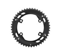 Shimano Cues U6010-2 110 Bcd 2 Chainring Argenté 46t