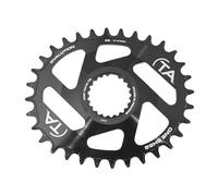Specialites Ta One Oval Sh52-shimano Chainring Noir 32t Black