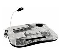 Plateau DKD Home Decor 48 x 38 x 7 cm Noir Blanc PVC G