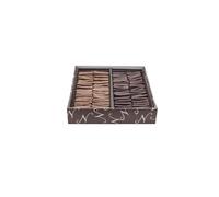 Plateau d'Orangettes au Chocolat au Lait et Chocolat Noir - Assortiment de 2 kg - Écorces d'Orange Confites Enrobées de Chocolat - Confiseries Chocolatées pour Fêtes, Réceptions et Cadeaux Gourmands