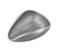 Plateau doseur en acier inoxydable 304 avec bec rond pour dosage précis - Récipient de pesage compact pour expresso, feuilles de thé, épices, café, outil de cuisine de 10,3 cm