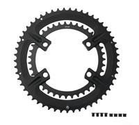 Plateau double pour série 105 en aluminium haute résistance 7075, compatible avec R7000, R8000, FCR9100 (52-36T)