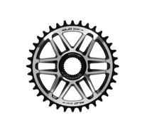 Xlc Cr-e07 E-bike Dm Chainring Argenté 36t Silver / Black