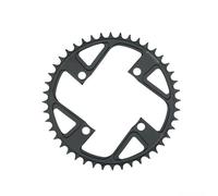 Plateau E-Bike Megatooth Acier Bcd 104mm 4 Trous Shimano 1x11/12v 44d Noir