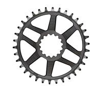 E-thirteen Helix Race Dm 52/55 Mm Chainring Argenté 34t Black