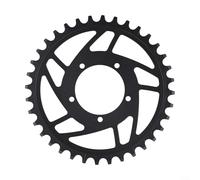 Plateau électrique 36T pour moteur d'entraînement Bafang, pignon de correction de décalage en alliage d'aluminium, compatible avec les systèmes de vélo E-For 6-7-8-9 vitesses, noir