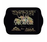 Plateau Elephants Famille Kiub Bug Art Jewels PM Noir 14x20,8x2,2 cm