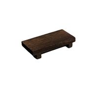Plateau élévateur en Bois Multifonctionnel-Support à Savon for évier de Cuisine, Socle Rustique for Plantes de comptoir, Bouteilles, Bougies et Plats(Brown)