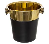 Plateau en acier inoxydable collection 'party gold'.