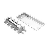 Plateau en acier inoxydable - Durable pour un usage domestique, moule de congélation en métal réutilisable | Moule de congélation en acier inoxydable pour la fabrication rapide de glaçons, bac à