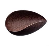 Plateau en acier inoxydable pour peser les grains de café avec fonctions supplémentaires pour la préparation du café (bois)