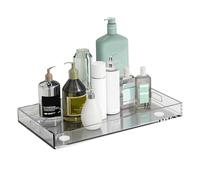 Plateau en Acrylique pour Les Aliments,Organisateur Décoratif - Plat De Service Rectangle - pour Charcuterie Articles de Toilette Apéritif Fruits Petit-Déjeuner Cadeau de Maison Mariage