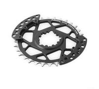 Plateau en alliage d'aluminium 7075 CNC 32T 34T avec protection de chaîne pour une meilleure rétention de la chaîne (décalage 34T 0 mm)