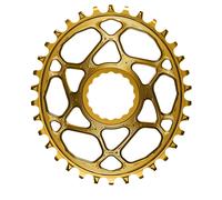 Absolute Black Oval Race Face Direct Mount 6 Mm Offset Chainring Doré 36t