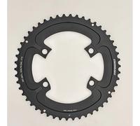 Plateau en aluminium Stronglight Shimano DA FC-R9200 2x12V Noir