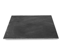 Lacor Plateau ardoise de présentation 61044 40 x 40 x 0,5 cm Noir