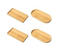 Plateau en bambou multifonction - Dessous de verre et rangement Vendos85