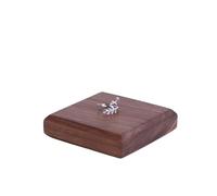 Plateau en bois 3 pièces, organisateur de bracelets, présentoirs de bijoux, supports de cosmétiques Pour Table D'entrée Décor(8x8cm)
