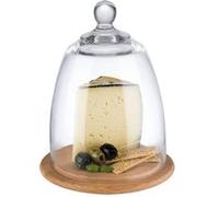 Plateau en Bois avec Couvercle en Verre 185x240mm