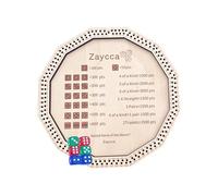 Plateau en Bois pour Dés | Plateau De Dés pour Jeux De Rôle,Jeu De Plateau Portable Classique Et Ludique pour Adultes À La Maison Et en Voyage