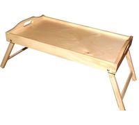Plateau en bois pour le petit déjeuner pliable avec pieds EKO | Table de service en bois | Support de petit déjeuner pliable | Plateau en bois pour le lit
