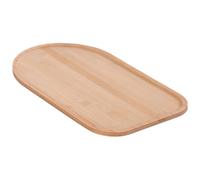 Plateau en bois rustique pour présentation des aliments - Plateau de service décoratif naturel - Pour cuisine, salle de bain, table basse, bureau, comptoir, restaurant, fromage, fruits, collation