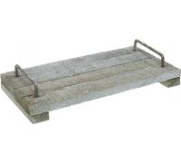 Plateau en bois Shabby Chic Déco Vintage Plateau 30cm