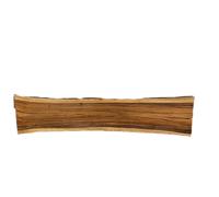 Plateau en bois tropical - Plateau de table massif en bois d'arbre de pluie Plateau 9 - 278x106x4-5 cm