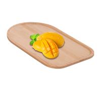 Plateau En Bois | Ustensile Anti-Dérapant pour Présentation de Nourriture - Plateau En Bois Pour Service De Nourriture | pour Décoration Cuisine Salon Fromage Fruit Dessert